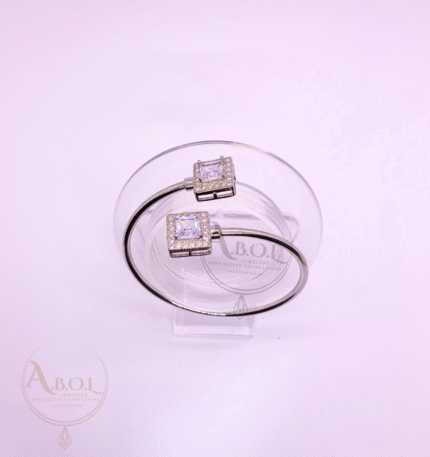 Dual Zircon adjustable Bracelet