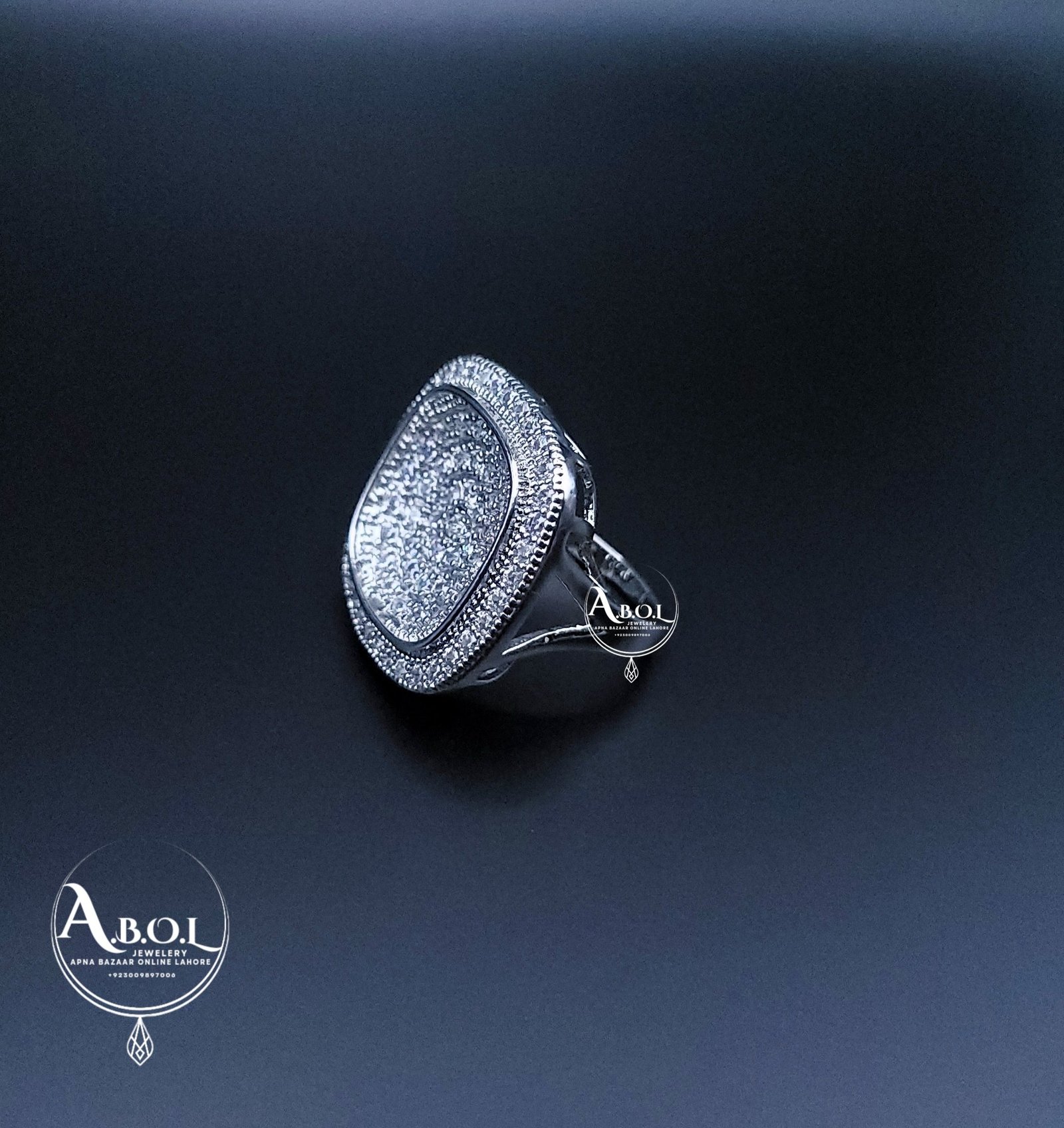 Sparkle Silver Ring – A Statement of Elegance - Image 2
