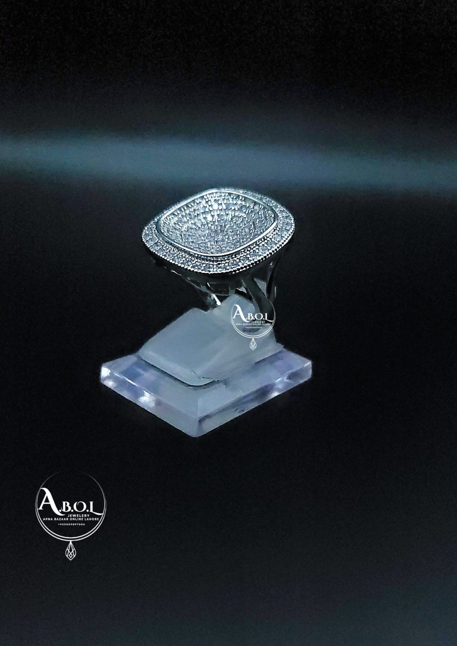 Sparkle Silver Ring – A Statement of Elegance - Image 3