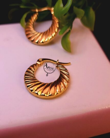 Croissant Hoop Earrings