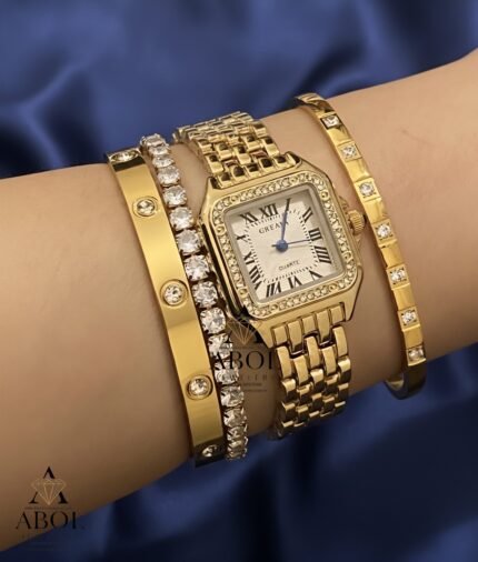 Gold Cassandra watch
