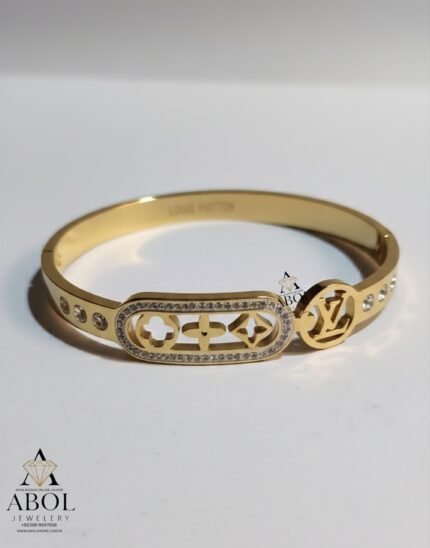 LV Stone  Stainless steel Hand Cuff